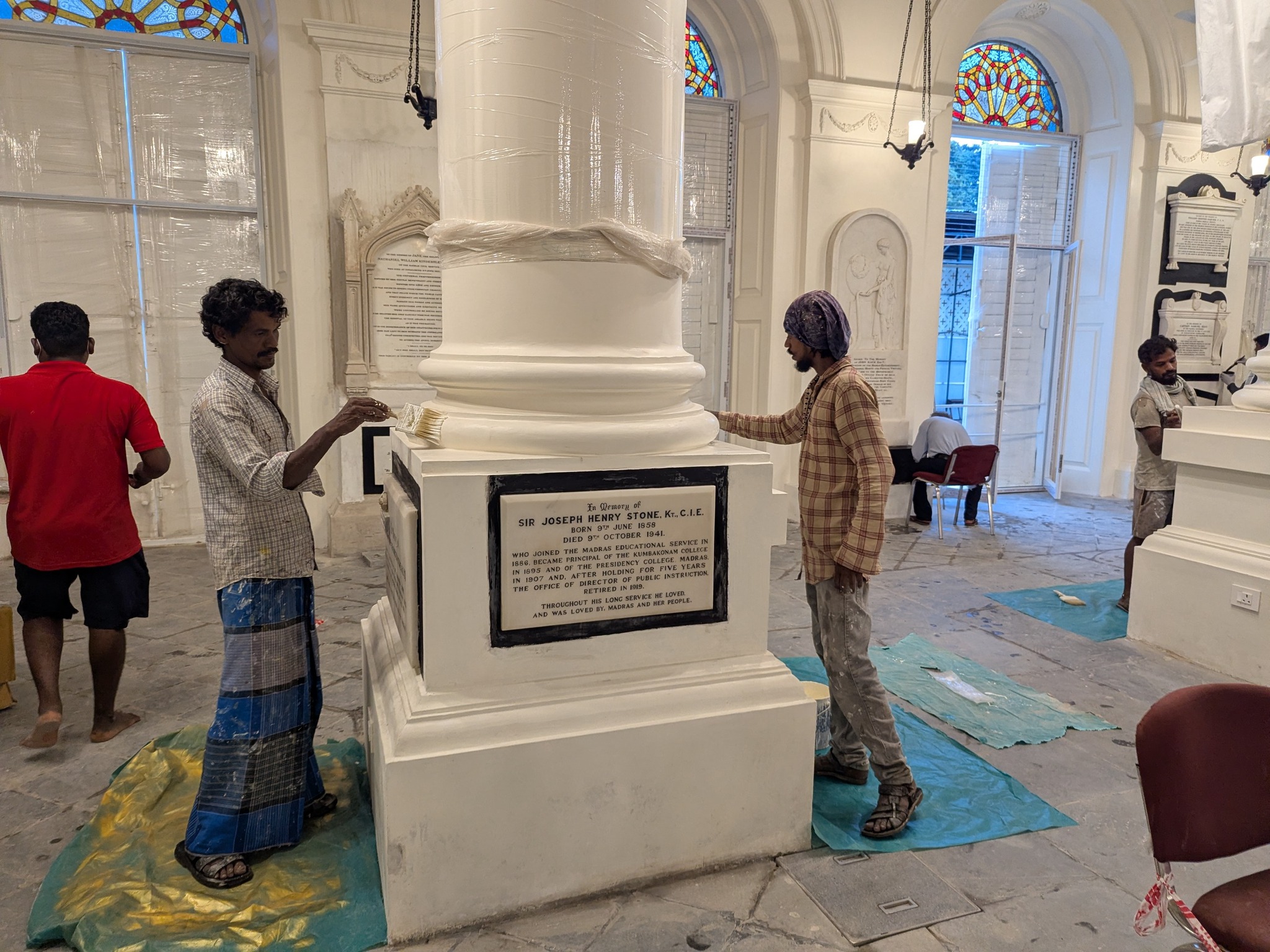 Stone carving process